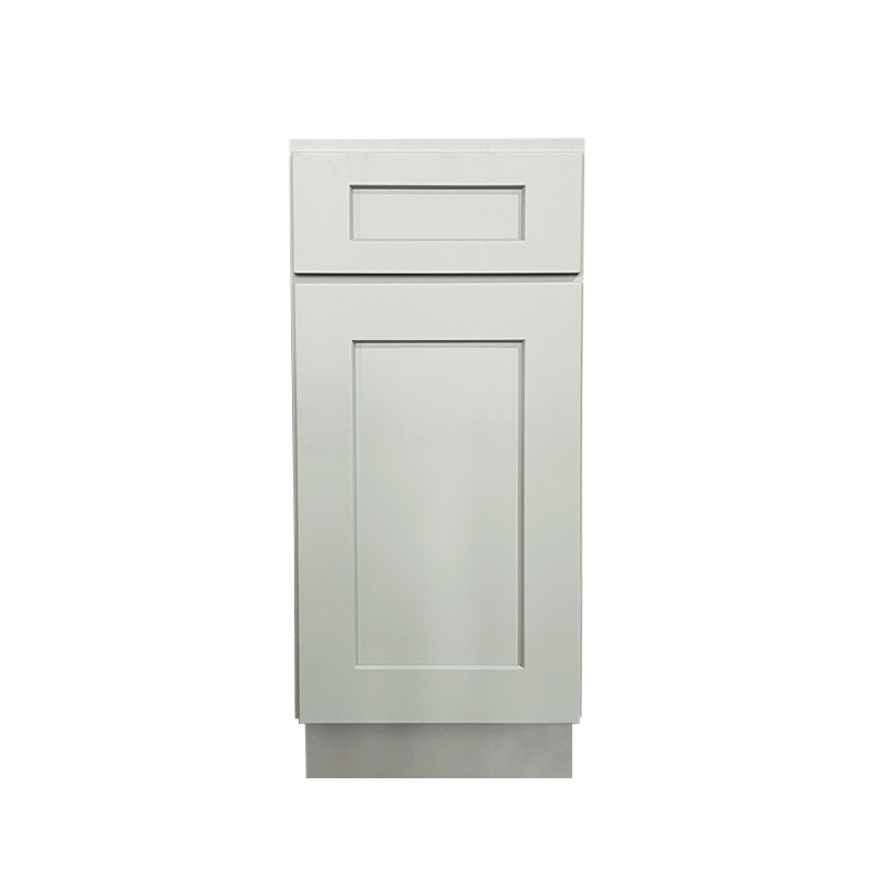 Dove Grey Shaker Kitchen Base Cabinet