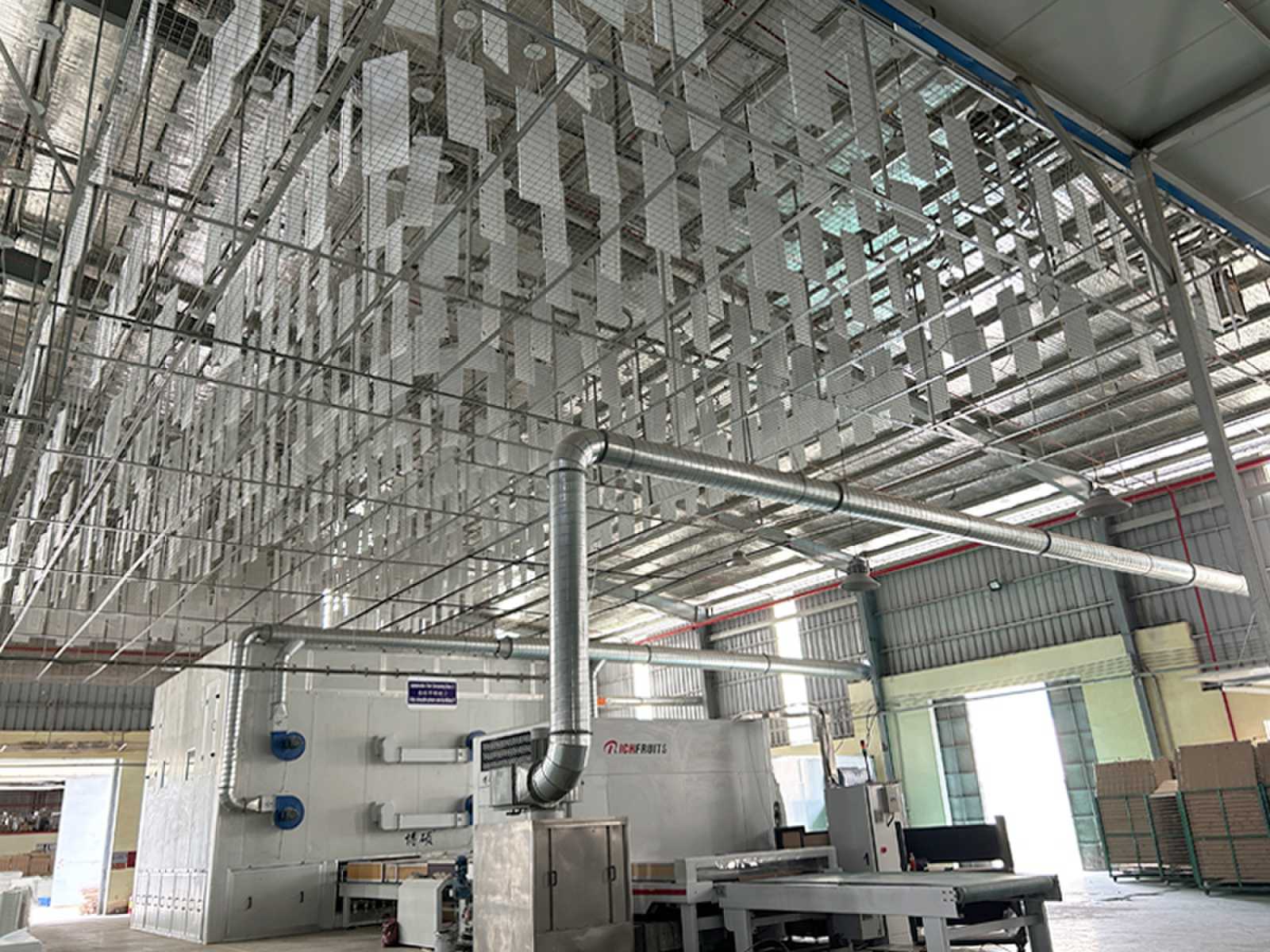 1800 Meters Cabinet Doors Hanging Line