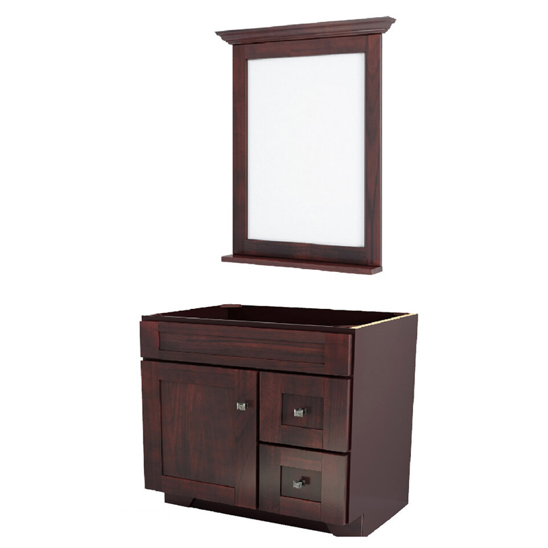 CherryVale Shaker Wooden Bathroom Vanity