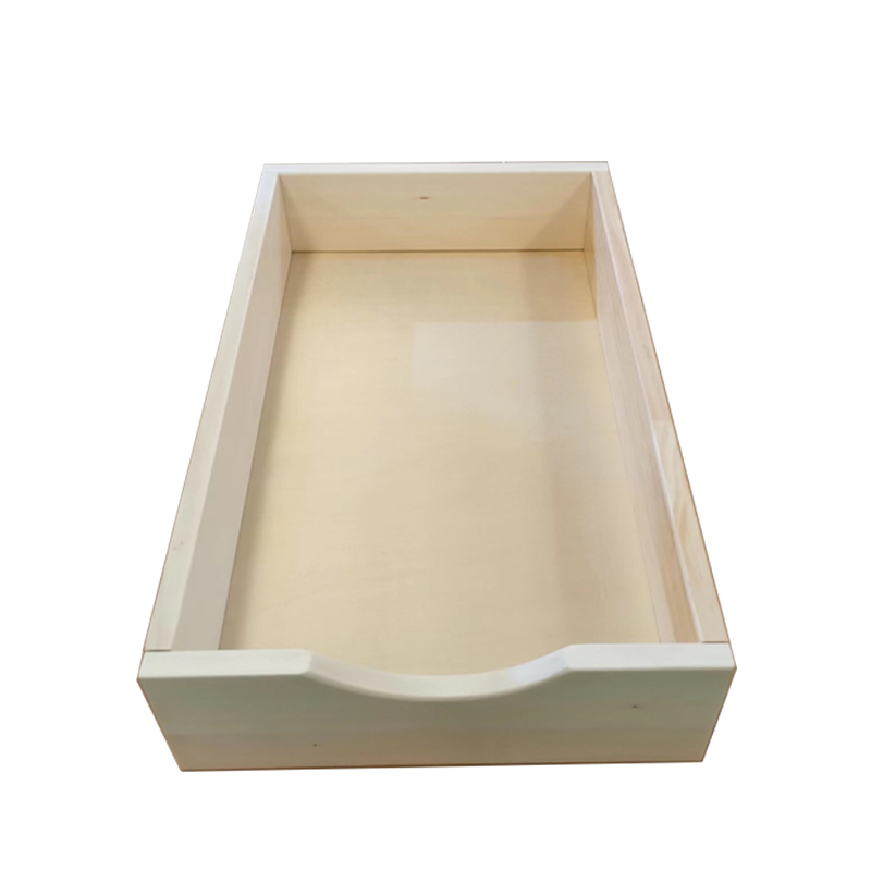 Cabinet Poplar Wood Drawer Pull Out Tray