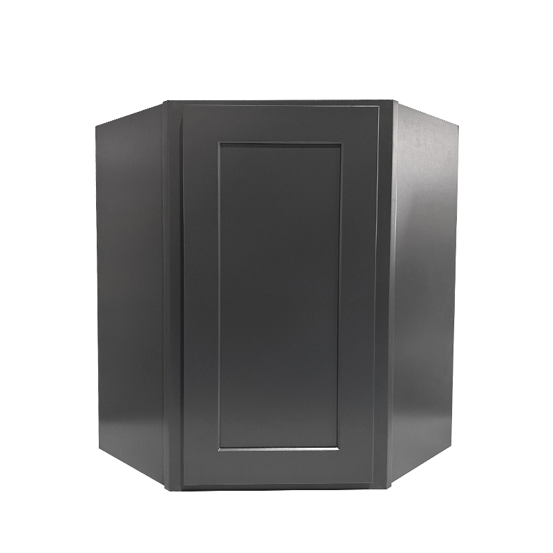 WDC243012 Graphite Shaker Wall Diagonal Cabinet