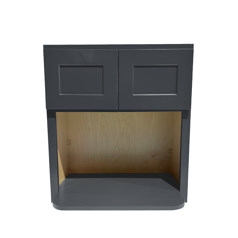 WMC2730 Graphite Shaker Wall Microwave Cabinet