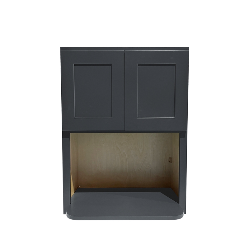 WMC2736 Solid Wood Kitchen Microwave Cabinet