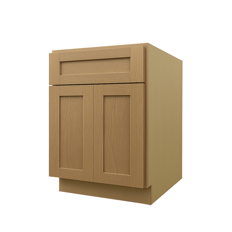 White Oak SB30-SB36 Kitchen Sink Cabinet