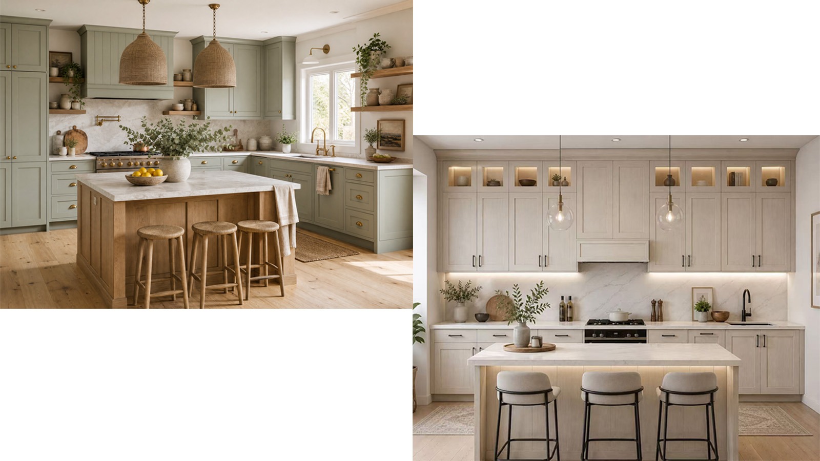 Meet Our New Cabinet Colors: Sierra Cherry & Light Sage